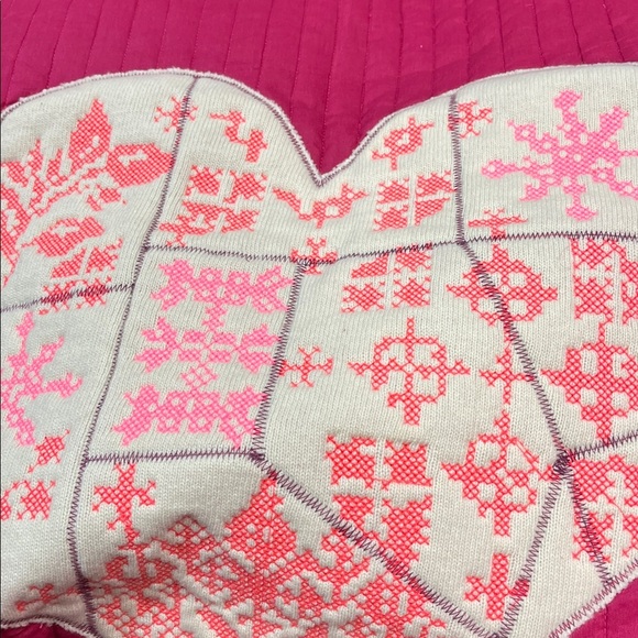 Free People One Perfect Present Gift Sack Heart New - Picture 4 of 5